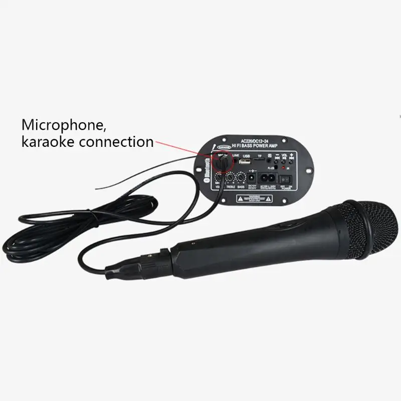 25 Вт усилитель плата Bluetooth Amplificador USB FM радио TF плеер сабвуфер комплект