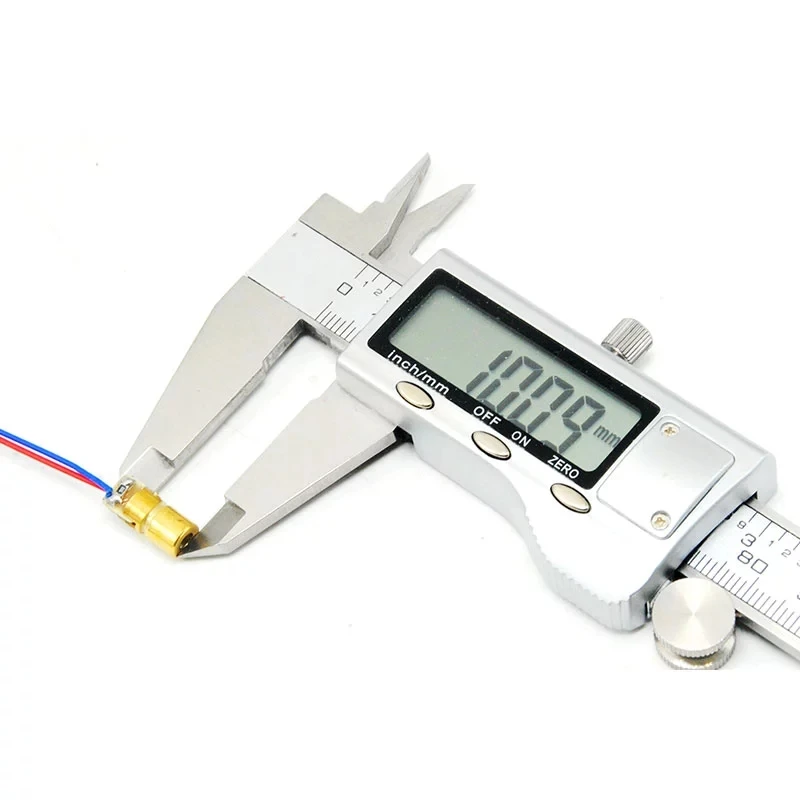20pcs 5V 650nm 5mW Red Dot Laser Head Red Laser Diode Laser Tube with Leads Head Outer Diameter 6mm