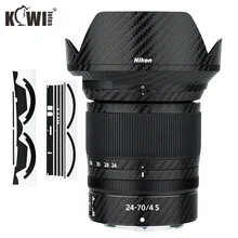 Анти-Царапины объектива и бленда чехол из тончайшей пленки для Nikon NIKKOR Z 24-70mm F4 S линзы из поликарбоната и HB-85 бленда углеродного волокна 3м Стикеры