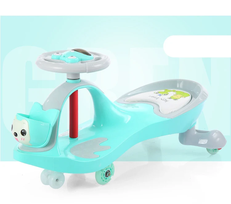 Детская машинка с рулем 1-3 лет скутер walker mute детские качели музыка
