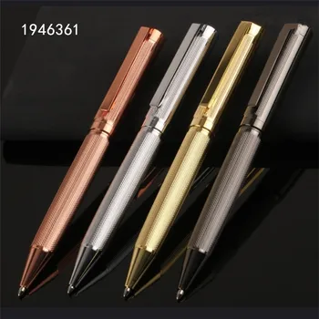 

Luxury high quality 716 Metal Golden Business office Medium Nib Ballpoint Pen New Stationery supplies for school students
