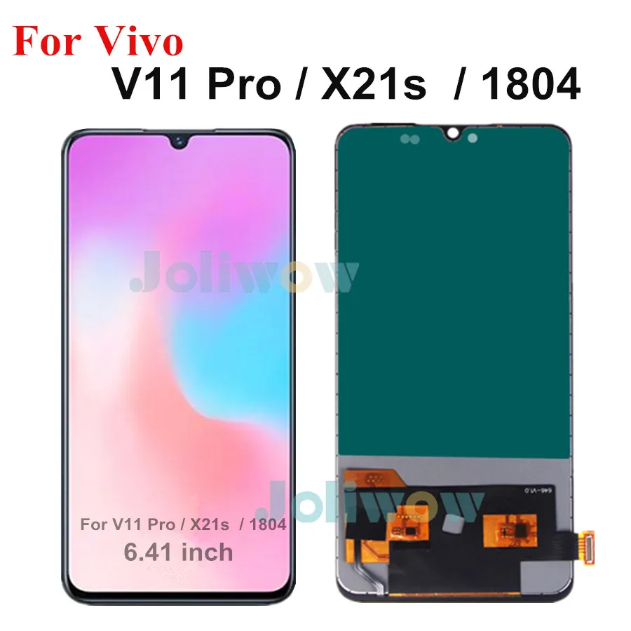 ЖК дисплей 6 41 дюйма X21s для Vivo V11 Pro зеркальный vivo 1804 запасные части V11pro LCD|Экраны