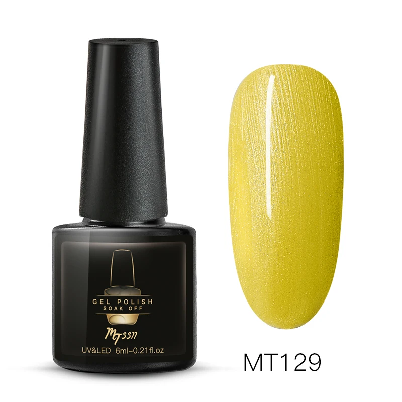 Цветной Гель-лак Mtssii для ногтей, полуперманентный замачиваемый УФ светодиодный гель, стойкий лак для ногтей DIY, маникюрные украшения - Цвет: TS04844