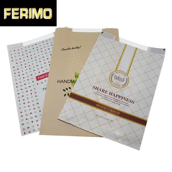 

30Pcs/ Lot 21*31+9cm Greaseproof Paper Bread Toast Packaging Bag Open Top Baking Food Storage Package Pouch With Plastic Window