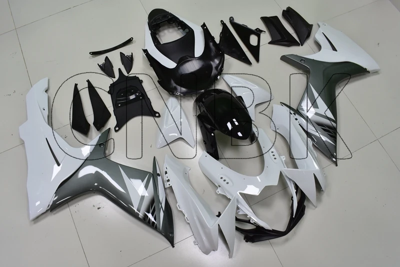 Для Suzuki GSXR750 2012 Abs обтекатель GSXR 750 11 12 белого черного серого цвета набор для всего