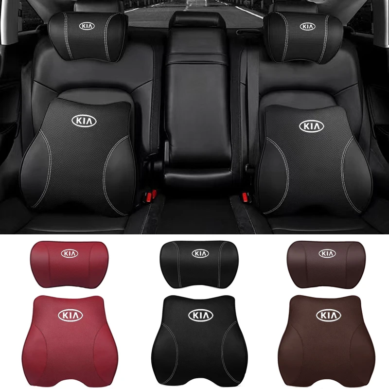 Car Headrest Pillow Neck Back Support Cushion for KIA Sportage CEED Cerato K2 K3 K5 RIO SOUL PICANTO Sorento Forte Accessories | Автомобили