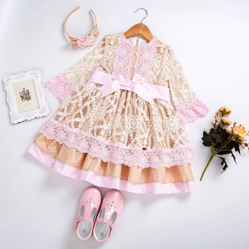 Cutestyles/Новые Вечерние платья для девочек с вырезами, дизайнерское свадебное платье с бантом для девочек, эксклюзивная детская одежда, EG-DMGD112-C129