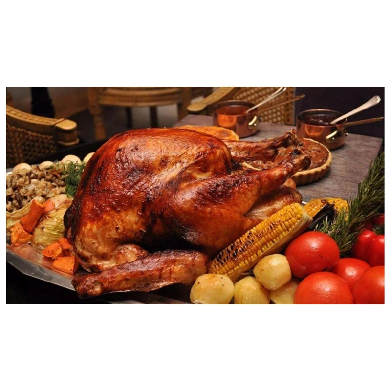 Promotion! 30x40cm DIY Diamond Painting Embroidery Round Resin Cross Stitch Home Wall Thanksgiving Turkey | Дом и сад