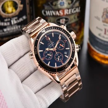 

Omega- Luxury Brand quartz women Watches Quartz Watch Stainless Steel Strap wristwatch classic business dress men watch 8567