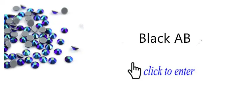 Top Quality Black Hot-fix Rhinestones SS16 SS20 1440pcs/pack Crystal glass Iron On Rhinestone for clothes wedding decoration