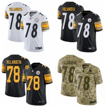 Все сшитые Питтсбург качественные мужские футболки Alejandro Villanueva