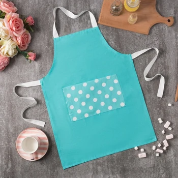 

Children's apron "Ethel" Mint caramel 46x60cm, matting