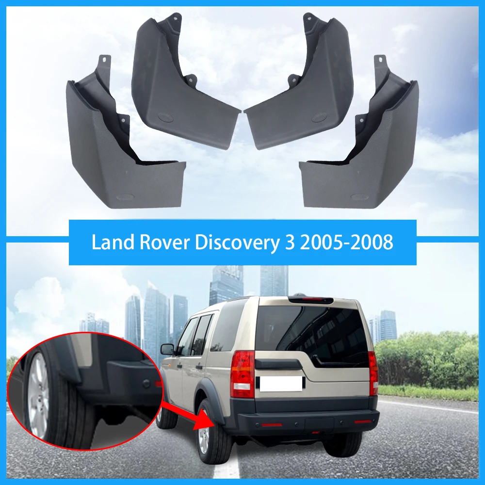 Monturas y accesorios Guardabarros BENGKUI WUWENJIE En Forma for el Land Rover Discovery 3 colgajos 2003-2008 Descubrimiento 3 de la Aleta del Fango Guardabarros Guardabarros Guardabarros Accesorios for automóviles raghuinstech.com