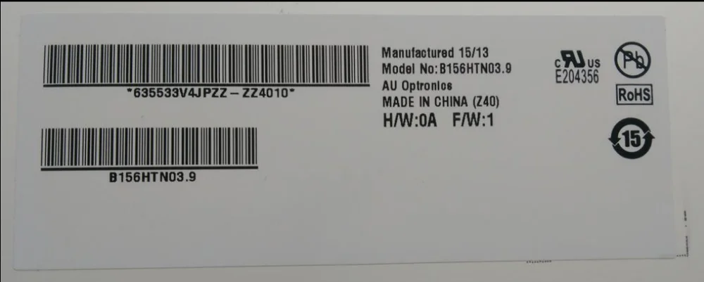 B156HTN03.8 B156HTN03.7 B156HTN03.4 B156HTN03.0 N156HGE-EB1 отлив 1920*1080 EDP 30pin светодиодный дисплей ноутбука