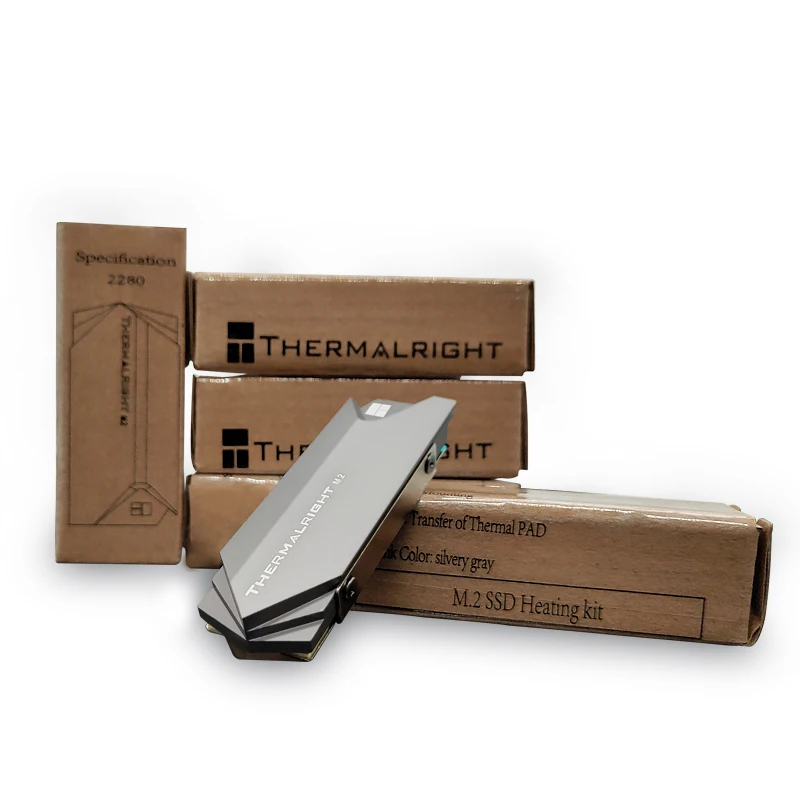 Теплоотвод для жесткого диска NGFF NVME PCIE 2280 SSD|Кулеры/вентиляторы/системы
