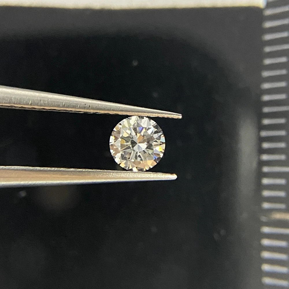 Meisidian H SI2  Excellent Cut Loose Gemstnoe Natural Diamond 2MM