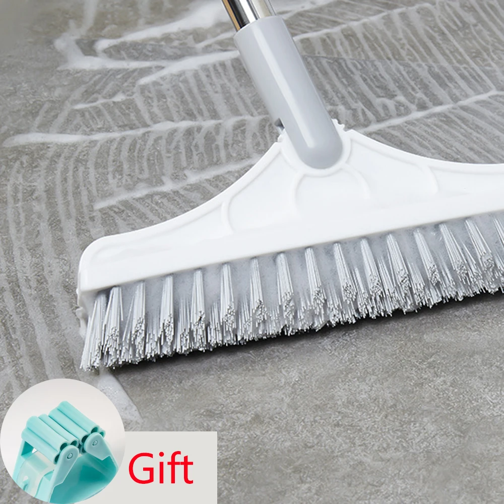 YiFudd Deep Cleaning Brush - Brush Floor Seam Brush Scraping Brush  Integrated Bathroom Floor Brush, Bathroom Corner Crevice Toilet Cleaning  Brush 