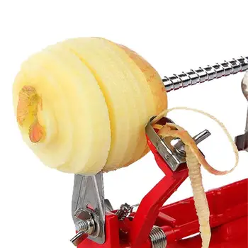 

Apple Peeler Corer Stainless Steel Slicer Peeler Spiral Apple/Potato Peeler Slicer Corer Durable Duty Blade Multicolor Peelers