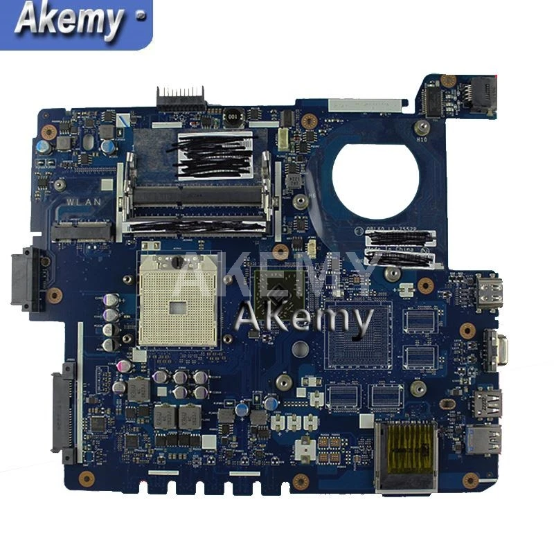 Akemy K53Z Laptop motherboard For Asus K53TA K53TK K53T K53 K53Z Test original mainboard LA-7552P REV:1.0