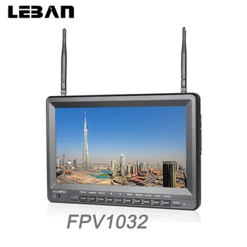 

Feelworld FPV1032 10.1 Inch IPS FPV Monitor + Built-in Battery Dual 5.8G 32CH Diversity Receiver 1024x600 Wireless Monitors