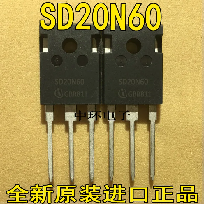 10 шт./лот SD20N60 20N60CFD 20N60 TO-247x m y