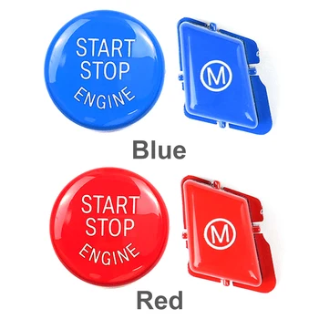 

Car Steering Wheel M Button Stop Switch Button For BMW E90 E92 E93 M3 2007-2013 E91 Sport Stop Engine Switch Auto Accessories