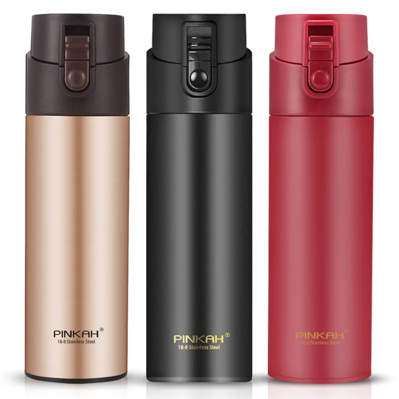 

PINKAH Insulated Cup Men And Women Stainless Steel Portable Water Cup Business Tea Cup Tea Separation