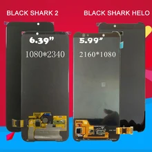 Dinamico для Xiaomi Black Shark 2, ЖК-экран+ Сенсорное стекло, дигитайзер, сборка, запасные части, Черная Акула, Helo Lcd