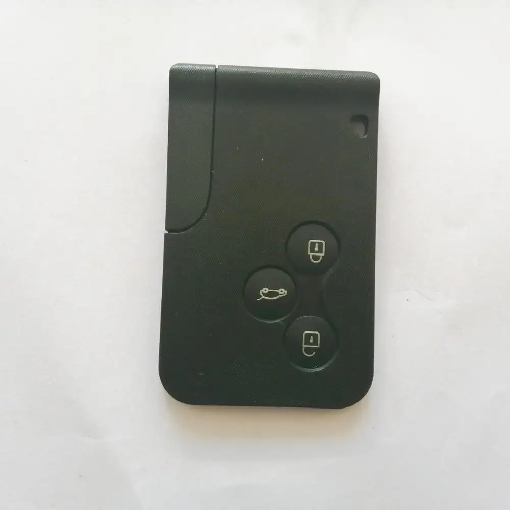 С логотипом 3 кнопки для Renault Megane aremote control casina смарт карты пустой чехол чехол|buttons