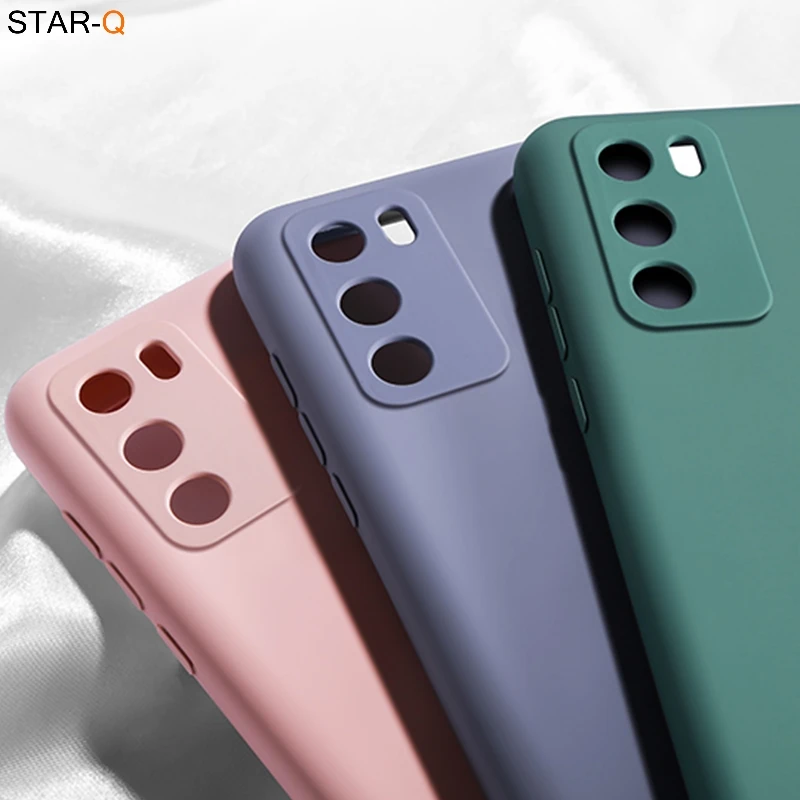 New Liquid Silicone Phone Case For samsung Galaxy s20 FE Fan Edition s20FE Original Soft Camera Protective Back Cover Cases