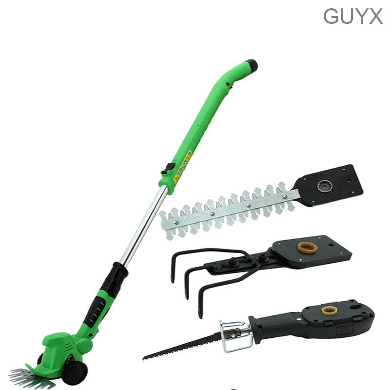 

Household Multi-function Electric Lawn Mower Lawn Mower Weeding Ripper Cultivating Pruning Machine Pruning Scissors