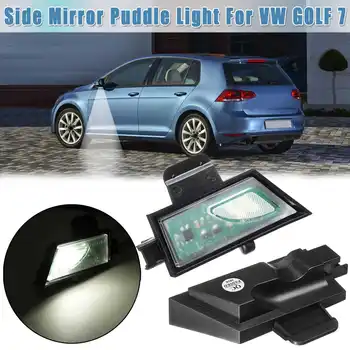 

2Pcs 13.5W Xenon white Error Free LED Under Side Mirror Puddle Light for Volkswagen for VW GOLF 7 Signal Lamp Car Light Assembl