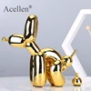 Animals Figurine Resin Cute Squat Poop Balloon Dog Shape Statue Art Sculpture Figurine Craftwork Tabletop Home Decor Accessories ► Photo 3/6