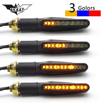 

Flashing motorcycle led stop signal turn signals brake light For 650 bandit honda x11 fz 25 tete de fourche moto ktm 1290 led