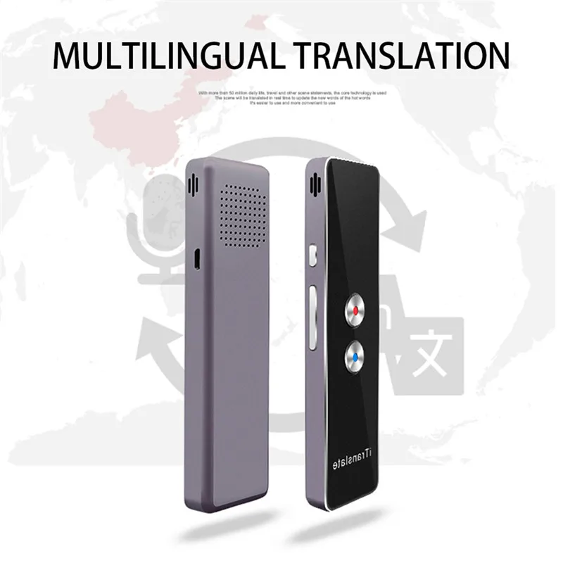 Translaty Смарт мгновенный в реальном времени голосовой многоязычный переводчик
