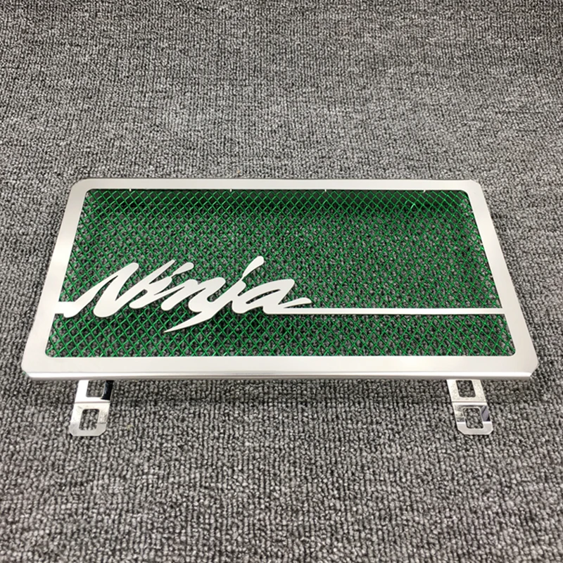 For Kawasaki ZX250R ZX300R Ninja EX 250 300 Motorcycle Stainless Steel Radiator Grille Guard Cover Protector ZX250R 08-12 (5)