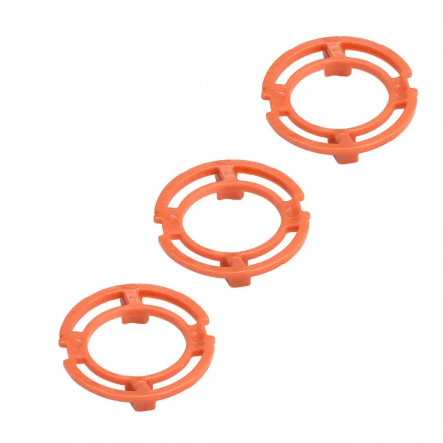 Razor Blade Replacement Hair Clipper Accessories Electric Toothbrush Replacement Parts Air Fryer Bumpers Replacement Tea Kettle Replacement Accessory 3PCS Orange Blade Retaining Rings For Series 7000 9000 RQ12 Shaver Accessories