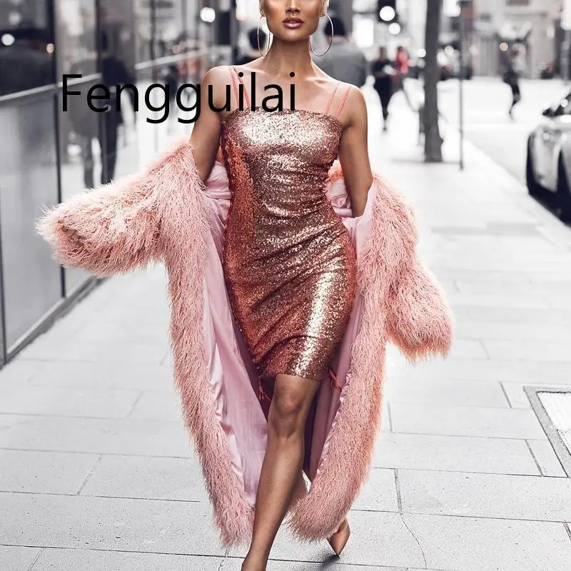 

Casual furry faux fur coats women Fake fur coat female 2020 winter clothing colored fur warm overcoat white fur long coat