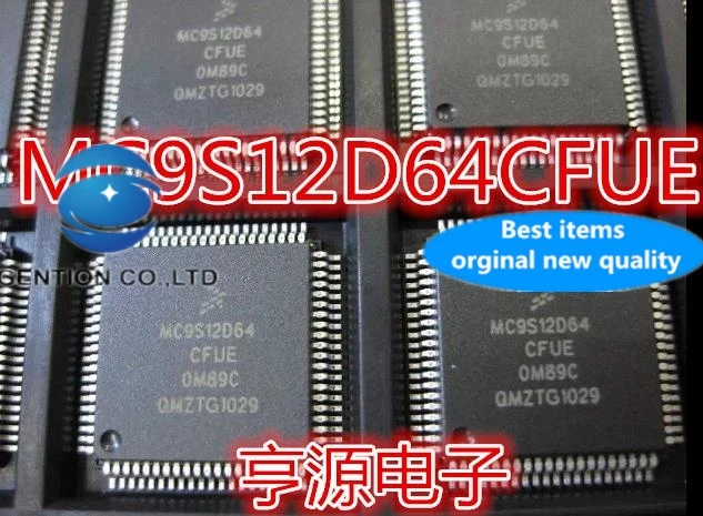 

2 шт., гарантия качества, MC9S12D64CFUE MC9S12D64