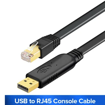 

USB to RJ45 Console Cable RS232 Serial Adapter for Cisco Router USB RJ 45 8P8C Converter USB Console Cable
