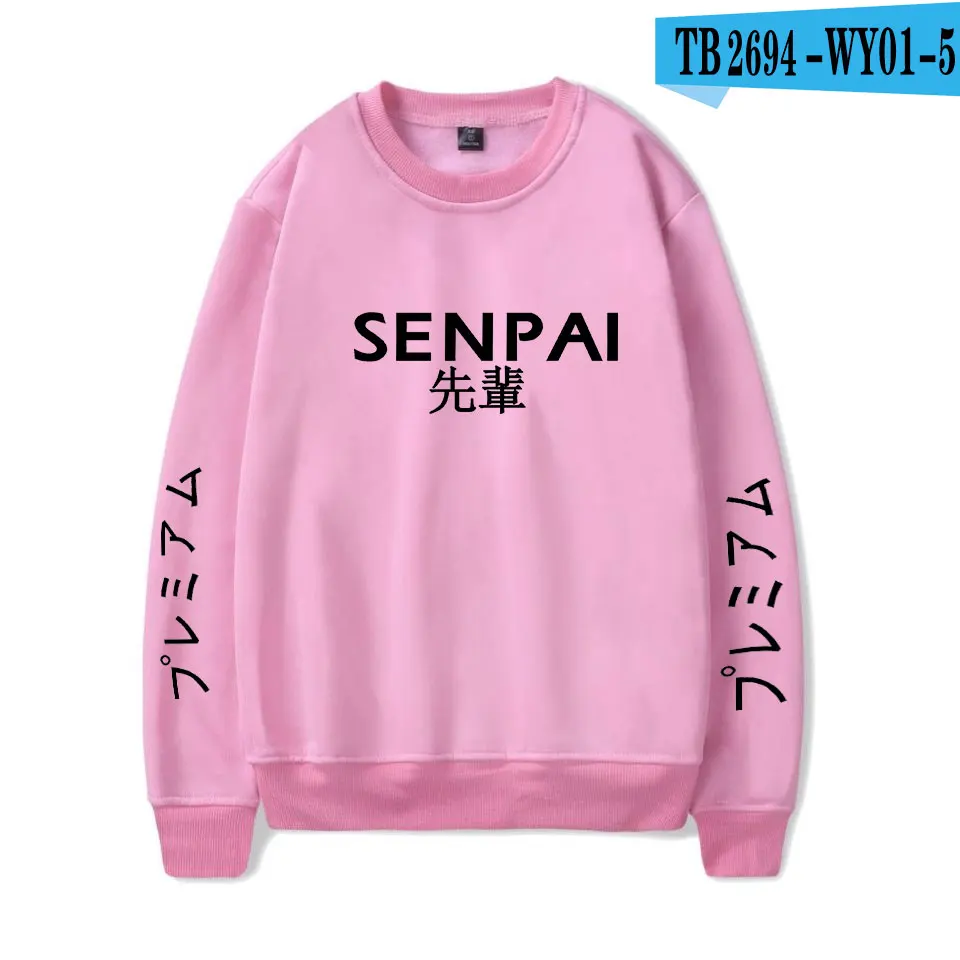 Pink WAMNI модная Японская уличная толстовка с капюшоном несколько цветов для мужчин и женщин с буквенным принтом толстовки пуловер sudadera hombre - Цвет: Pink