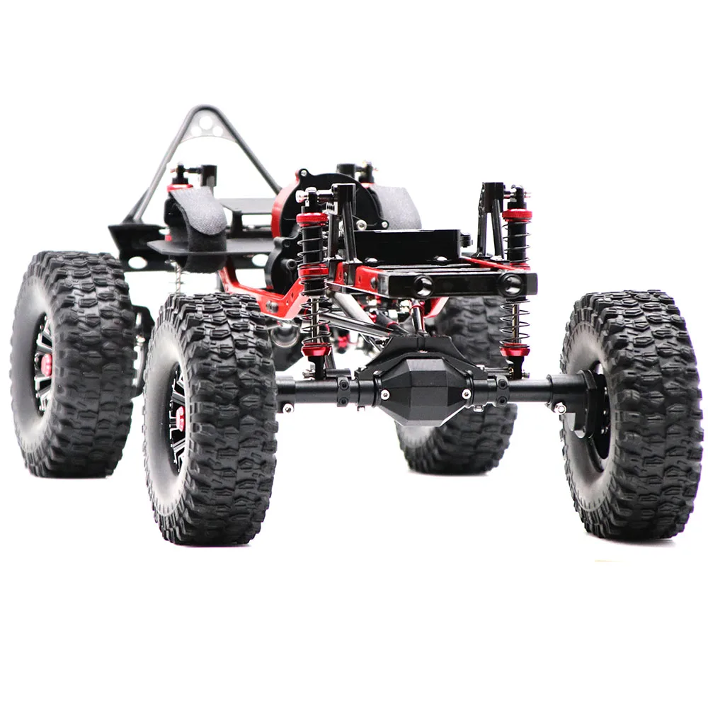 RC Climbing Car SCX10 Three Generations 90046 47 Frame KIT Wheel 313mm Full Metal Axle Door Bridge Climbing Car Accessories