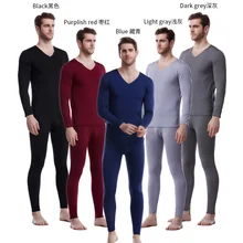 Зимние кальсоны мужское термобелье наборы бархатные топы и штаны 2 шт. мягкие дышащие тонкие мужские комплекты одежды мужские подштанники