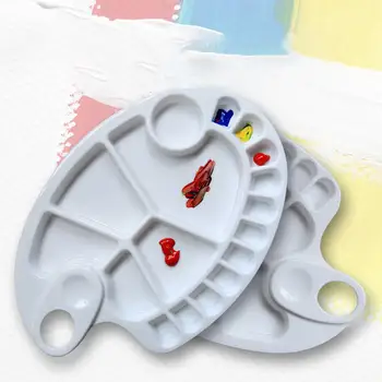 

Multifunction Fish Shape Color Mixer Palette Art Dish Medium Size