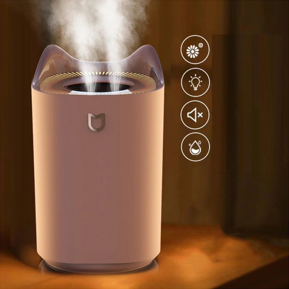 3L 2019 Новый большой емкости увлажнитель USB Настольный бытовой креативный