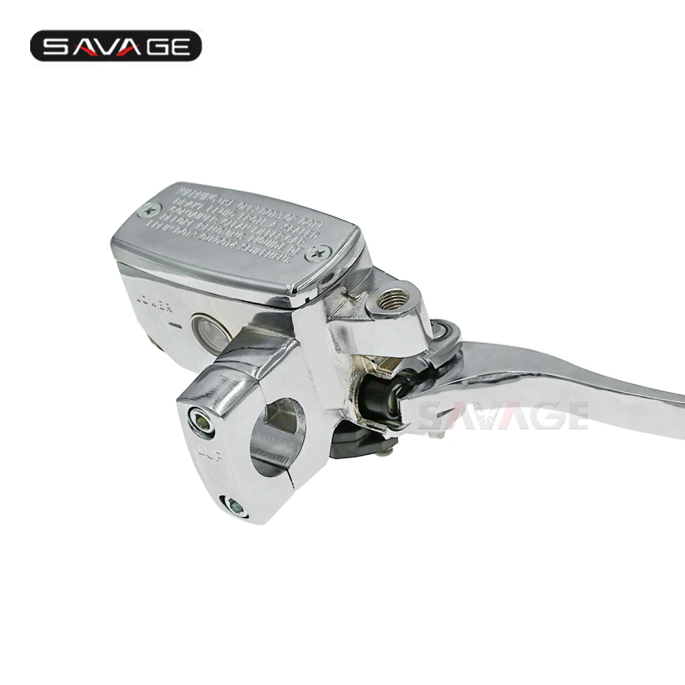 Главный тормозной цилиндр тормозной рычаг для HONDA VT400 VT600C VT750C VT750RS Shadow STEED 400 600 мотоциклетный резервуар комплект хром