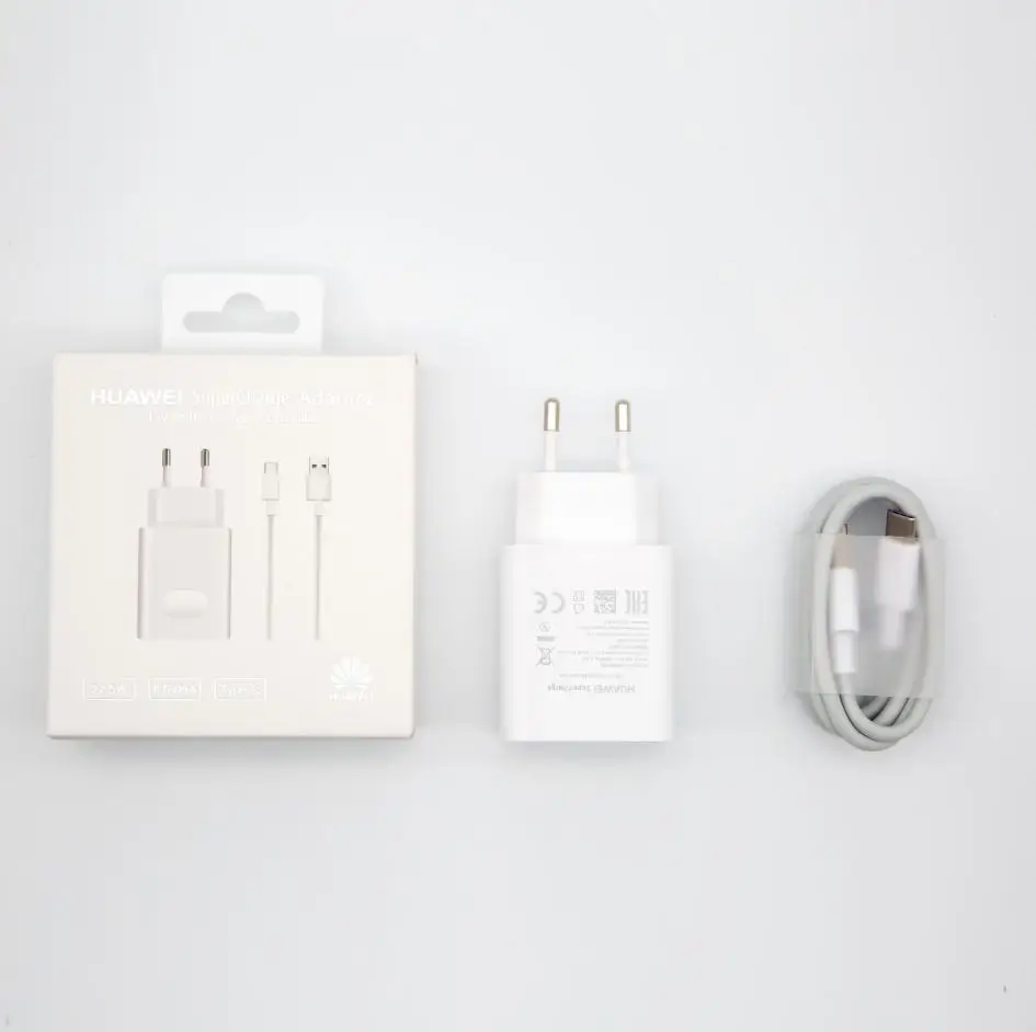 Charger and Cable huawei mate 9 10 20 P10 Plus P20 Pro Honor V10 супер быстрое зарядное устройство Eu ropean Plug 4.5V5A type C USB кабель 3,0 type C - Тип штекера: Charger and Cable