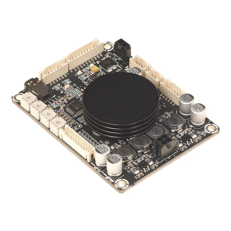 Tzt Wondom 2x50w Classe d Placa Amplificador Jab3 Dsp Crossover Eletrônico para Programação Sigmastudio