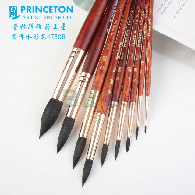 Princeton Mixed-Media Brushes for Acrylic, Oil, Watercolor Series 3950,  Unique Blend of Multiple Synthetic Filaments - AliExpress