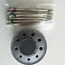 Профессиональный часовщик Набор отверток для часов 9 шт. ремонтные отвертки набор инструментов